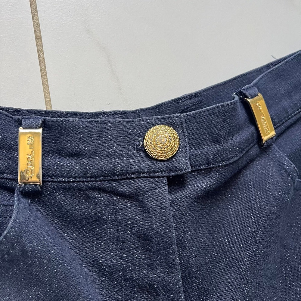 Vintage St John Sport High Rise Straight Leg Stretch Jeans Dark Wash Sz 0 - Picture 4 of 9